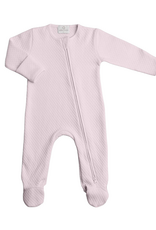Miocotton MC Quilted Zipper Footie PINK