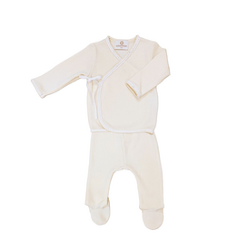 Miocotton Milen Special Knit Kimono Set PEARL