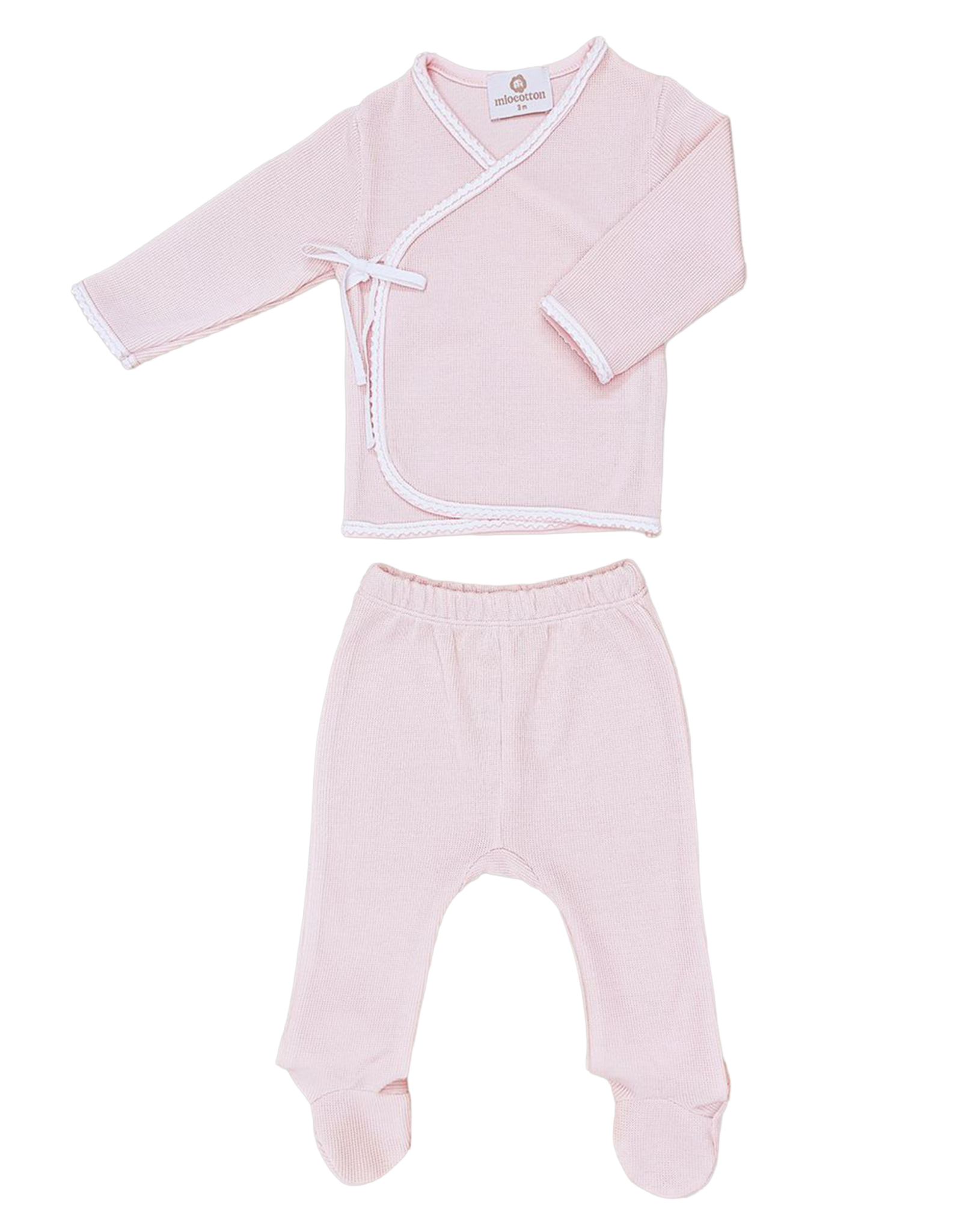 Miocotton MC Milen Special Knit Kimono Set PINK