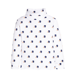 Little English Football Turtleneck