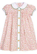 Little English LEF26 Ruffled Sally Dress Pumpkins
