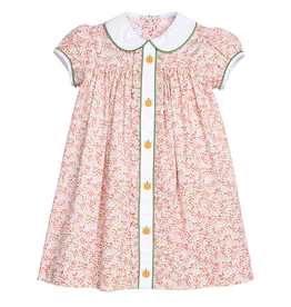 Little English Ruffled Sally Dress Pumpkins