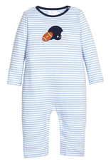 Little English LEF26 Applique Football Helmet Romper