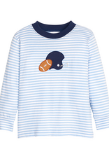 Little English LEF26 Applique Football Helmet Shirt