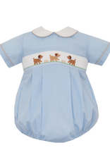 Petit Bebe 123BB Puppies Smocked Bubble