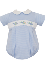 Petit Bebe 432BB Airplane Knit Smocked Bubble