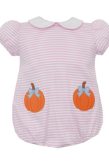 Claire and Charlie 5006F Pink Stripe Knit Pumpkin Bubble
