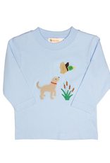 Luigi F26 LS Shirt Lt Blue Stripe Mallard