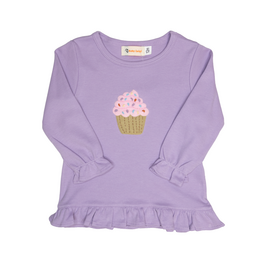 Luigi Ruffle Shirt Lavender Cupcake