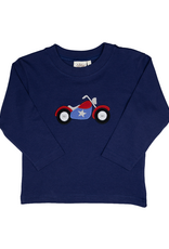 Luigi F26 LS Shirt Navy Motorcycle