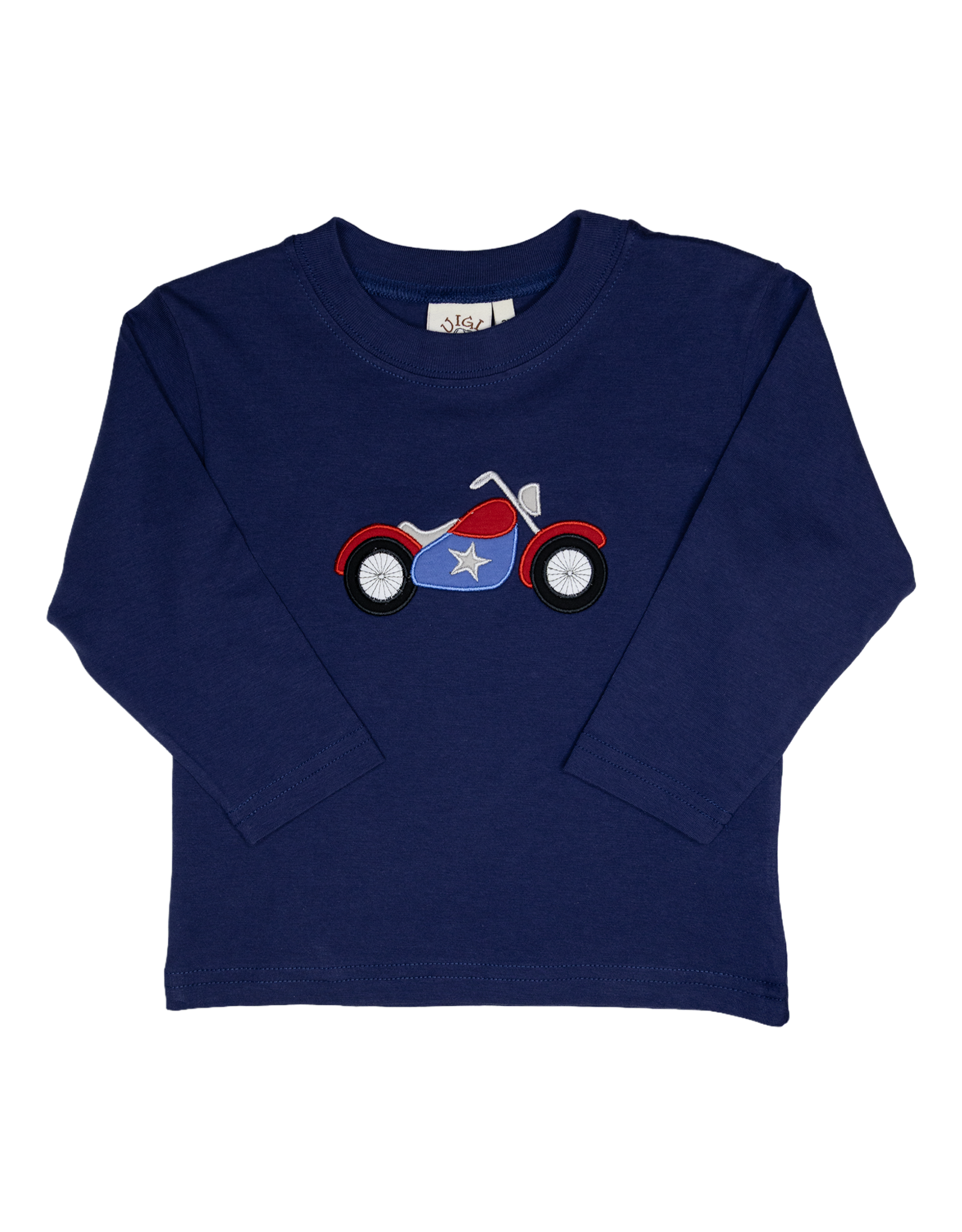 Luigi F26 LS Shirt Navy Motorcycle