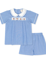 Lullaby Set Noah Ribbon Short Set w/3 Ribbons River Royal Mingingham