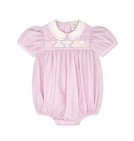 Lullaby Set Ruth Ribbon Bubble w/3 Ribbons Baby Pink Minigingham