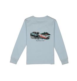 Properly Tied Long Sleeve Tee Periwinkle Launch