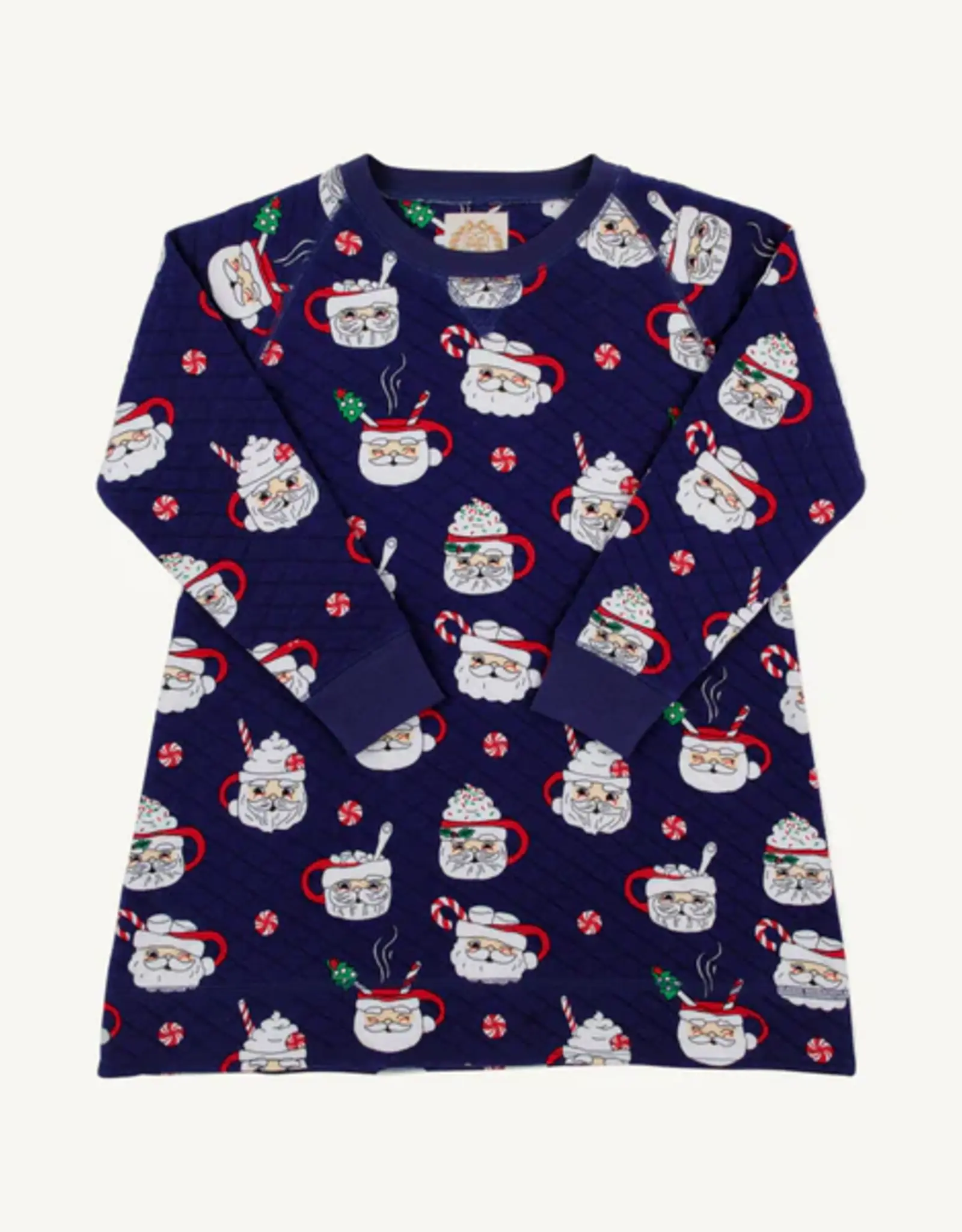 TBBC Cassidy Crewneck Quilted Dress Keeping Spirits Bright