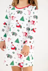 TBBC LS Penny's Play Dress I Want A Hippopotamus