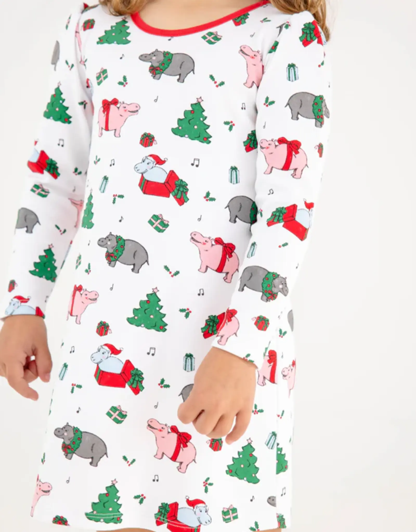 TBBC LS Penny's Play Dress I Want A Hippopotamus