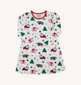 TBBC Long Sleeve Penny's Play Dress I Want A Hippopotamus