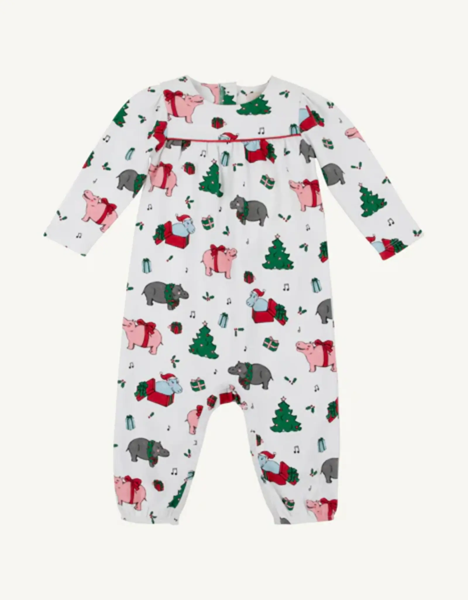 TBBC LS Penny's Playsuit I Want A Hippopotamus