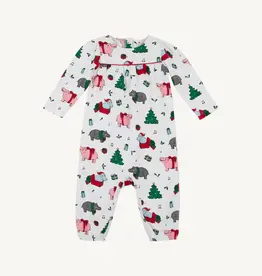 TBBC Long Sleeve Penny's Playsuit I Want A Hippopotamus
