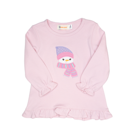 Luigi Ruffle Shirt Pink Snowgirl