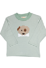 Luigi F26 LS Shirt Green Dog/Bone