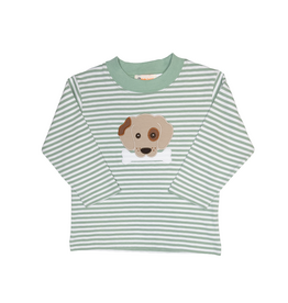 Luigi Long Sleeve Shirt Green Dog/Bone