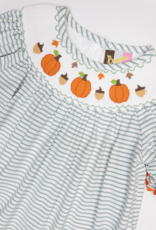 Banana Split 231 Pumpkin Patch Smocked Bishop Dress