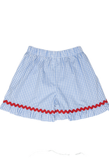 Banana Split 241 Wheels on the Bus Ruffle Short Set