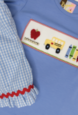 Banana Split 241 Wheels on the Bus Ruffle Short Set