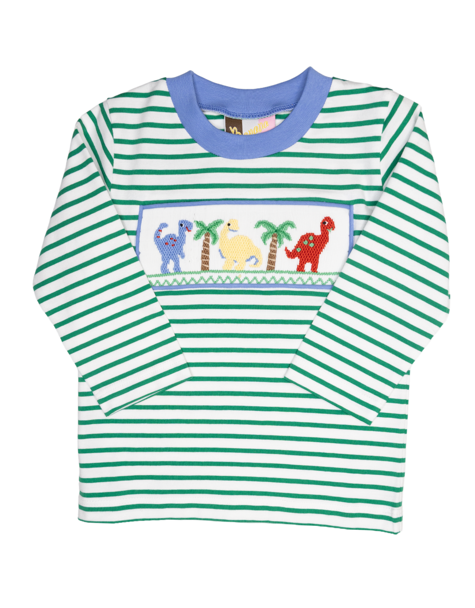 Banana Split 262 Dinosaur Smocked Shirt