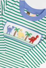 Banana Split 262 Dinosaur Smocked Shirt