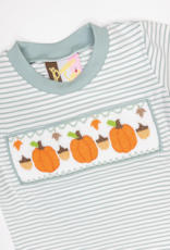 Banana Split 234 Pumpkin Patch Smocked Shirt