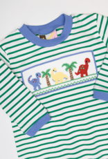 Banana Split 263 Dinosaur Smocked Romper