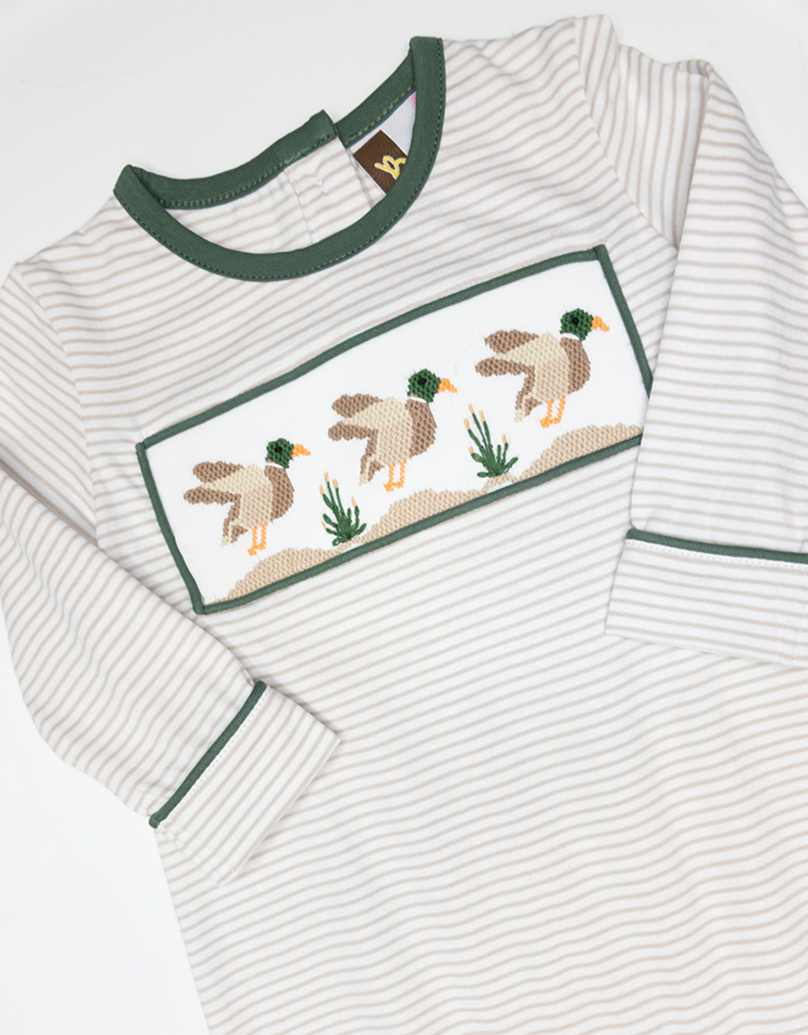 Banana Split 249 Mallard Smocked Romper