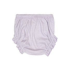 Luigi Gingham Diaper Cover Lavender