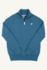 TBBC Hayden Half Zip Sweater Barnsley Blue