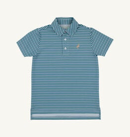 TBBC Prepletic Prim Proper Polo Sumner County Stripe/ Barnsley Blue