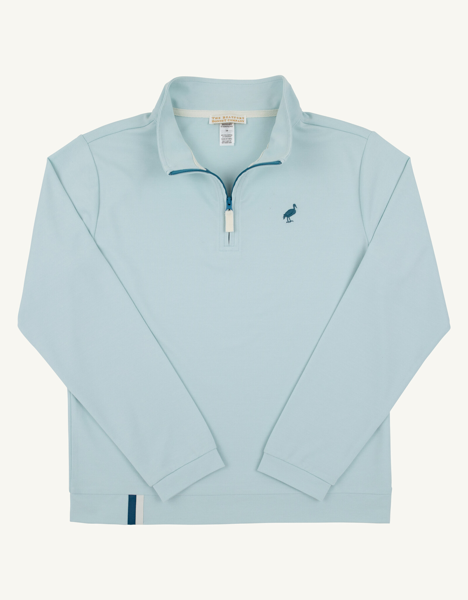 TBBC Prepletic Hayword Half Zip Old Greenwich Green