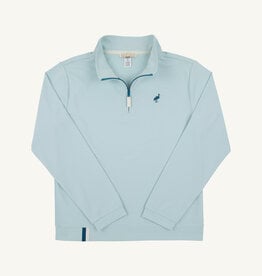 TBBC Prepletic Hayword Half Zip Old Greenwich Green