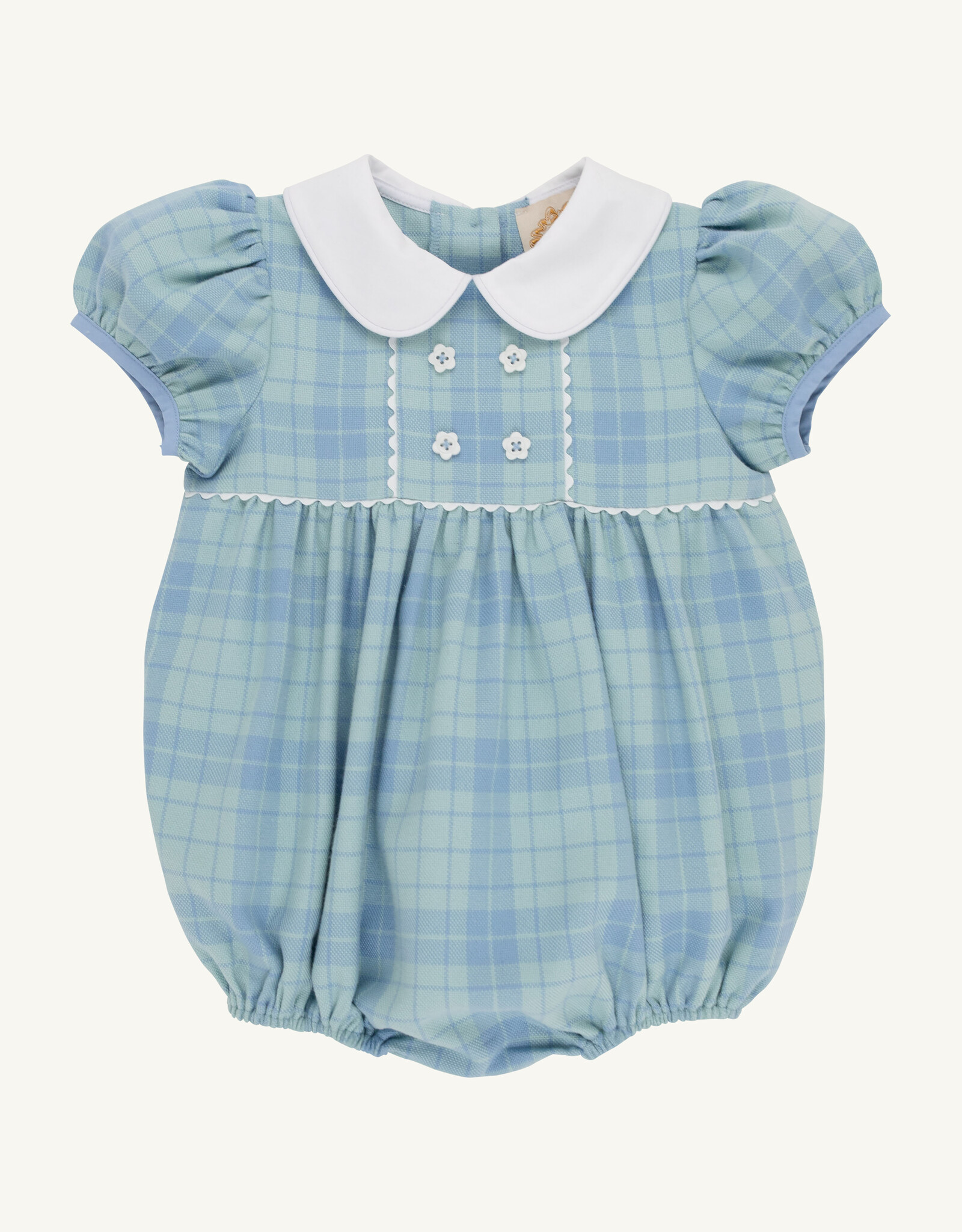 TBBC Cindy Lou Sash Bubble Audubon Park Plaid