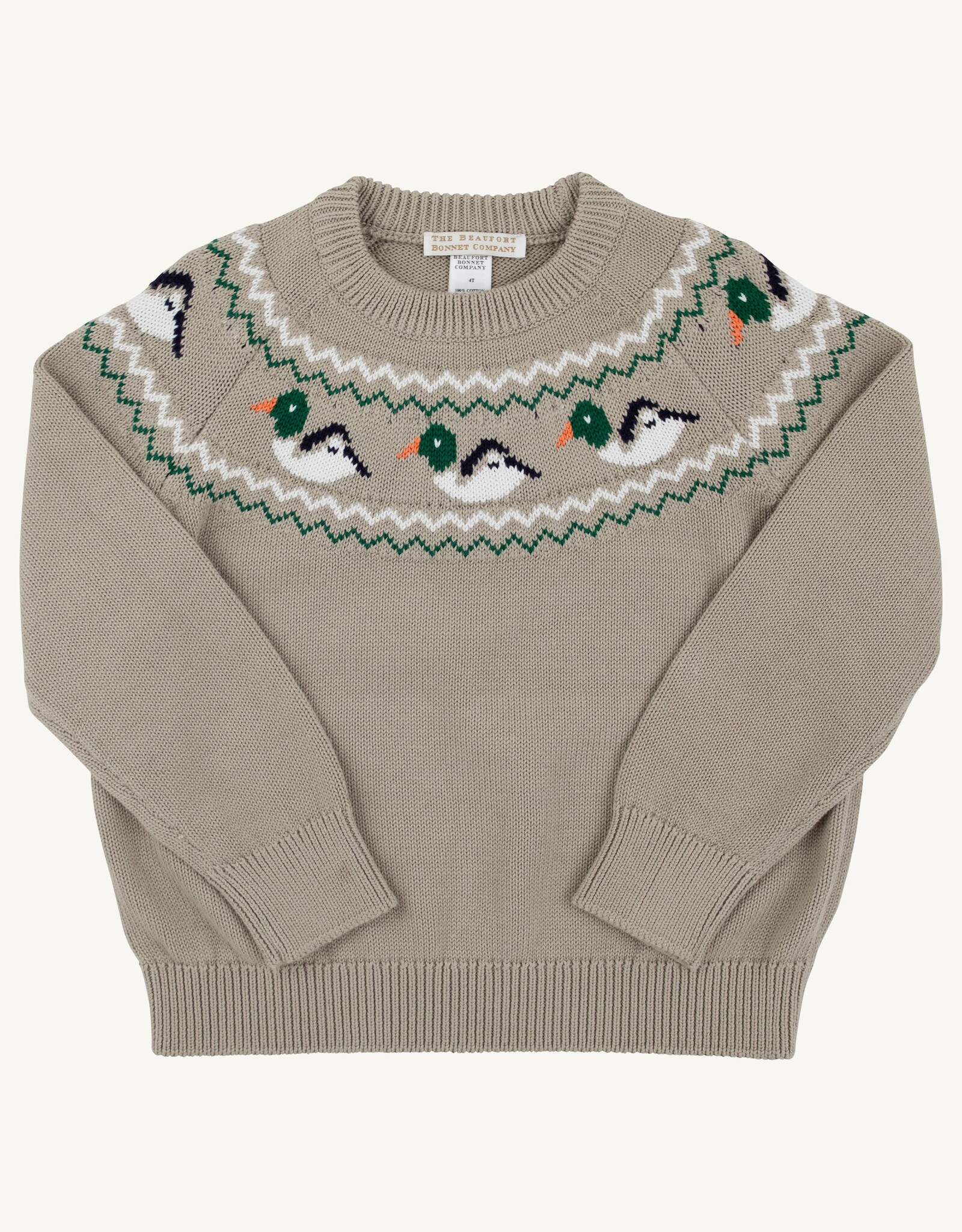 TBBC Isaac Sweater Fairisle Duck