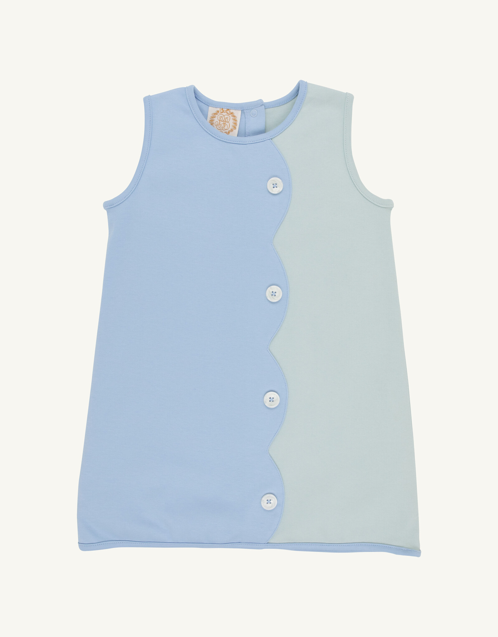 TBBC Kennedy Colorblock Dress Sarasota Sky/Greenwich Green