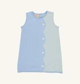 TBBC Kennedy Colorblock Dress Sarasota Sky/Greenwich Green
