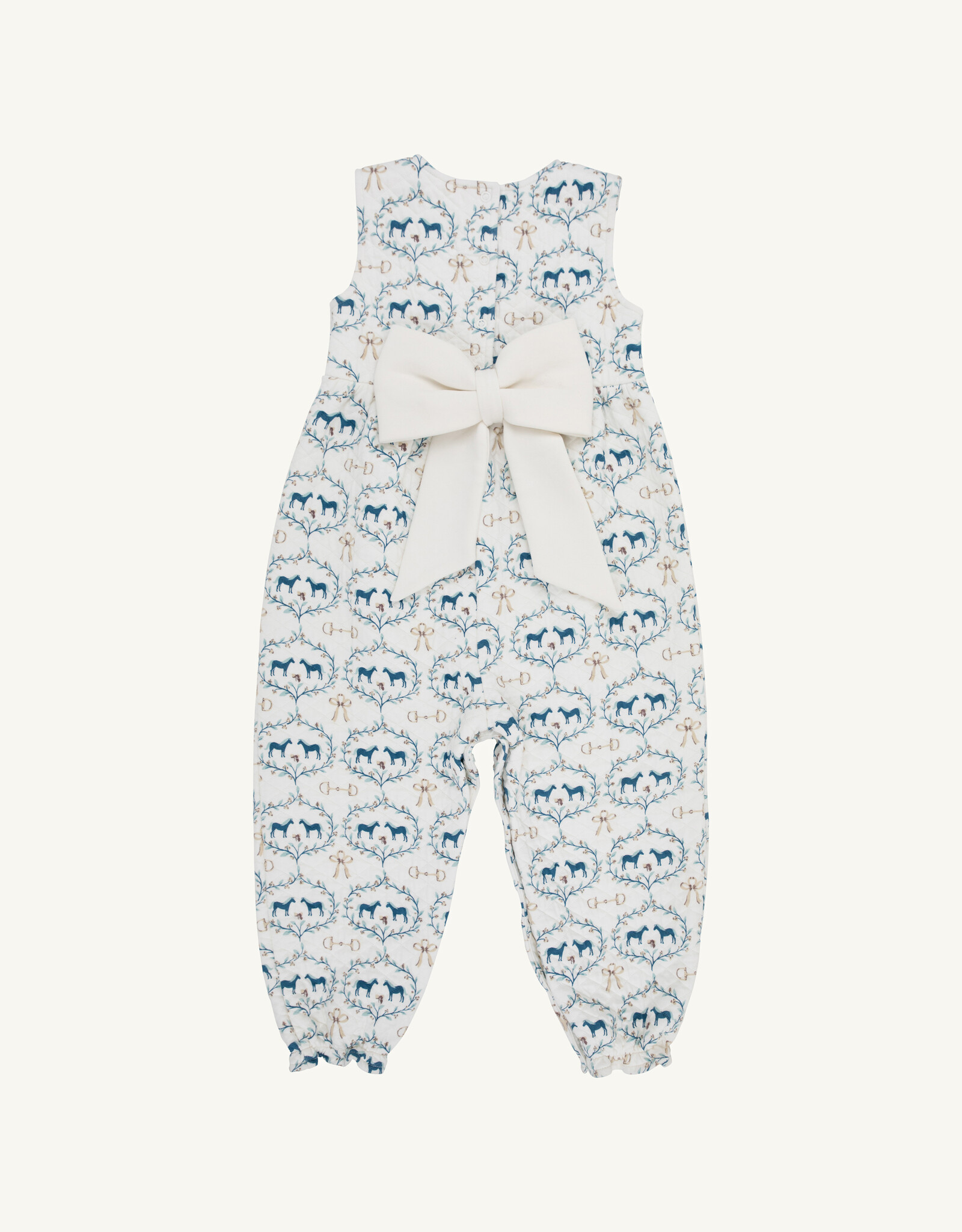 TBBC Rebecca Romper Quilted Horse Bits and Bows