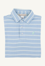 TBBC LS Prim Sarasota Sky/Worth White Stripe