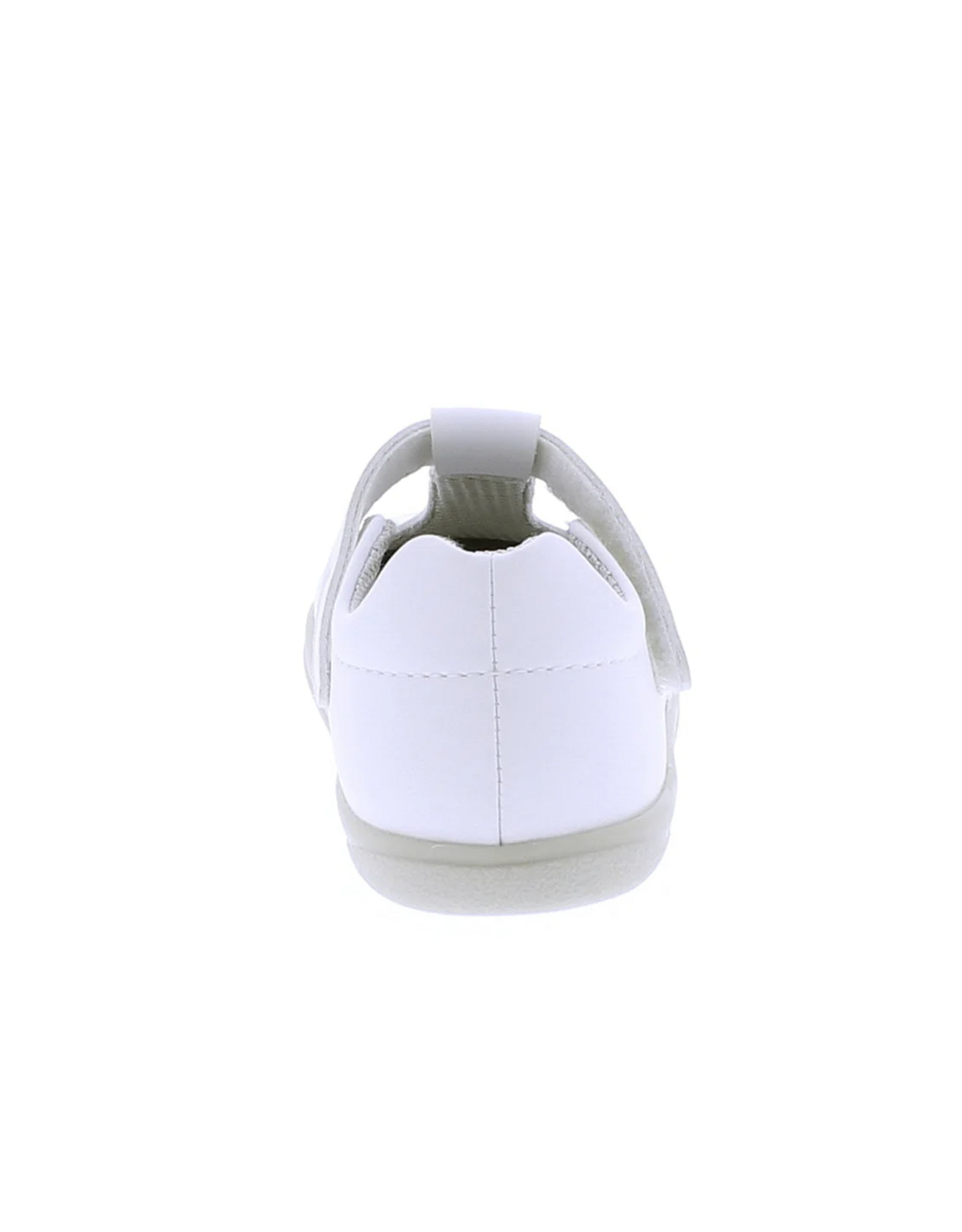 Footmates Becky T-Strap White 106