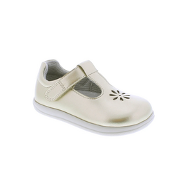 Footmates Becky T-Strap Gold