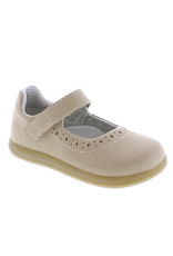 Footmates Shelby Mary Jane Sand Buck 266