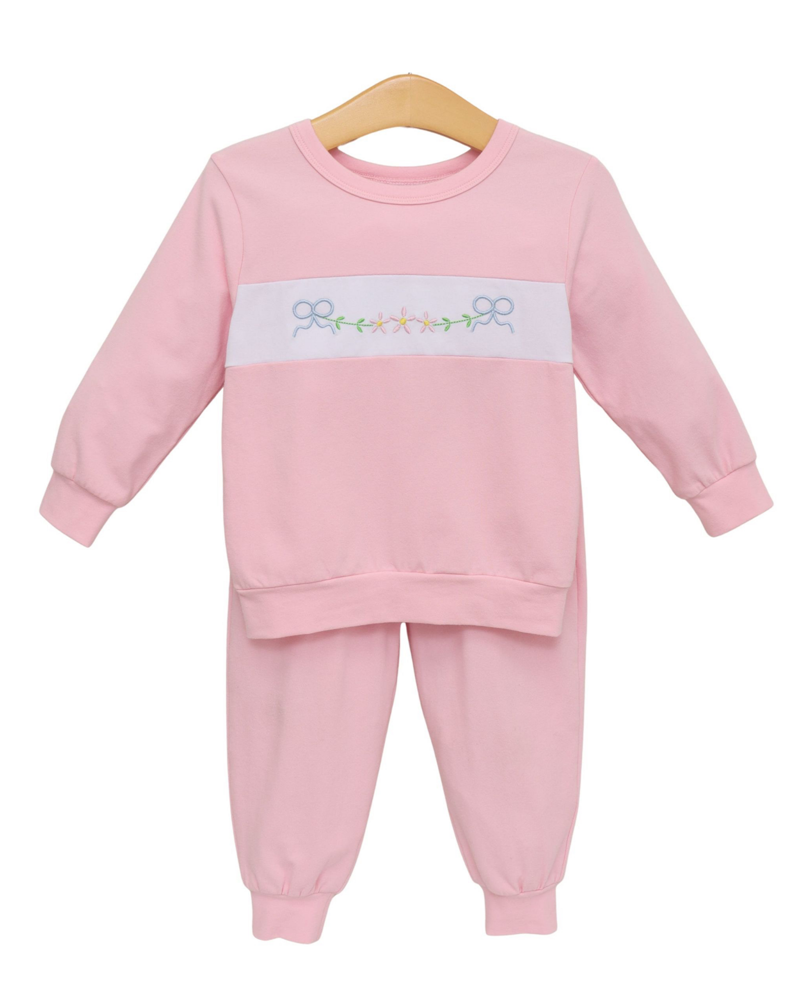 Trotter Street Kids TSF26 Flower Jogger Set